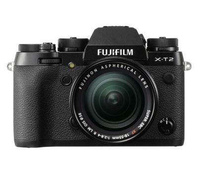 FUJI X-T2 Compact System Camera with 18-55 mm f/2.8 Standard Zoom Lens - Black FUJI X-T2 Compact System Camera with 18-55 mm f/2.8 Standard Zoom Lens - Black